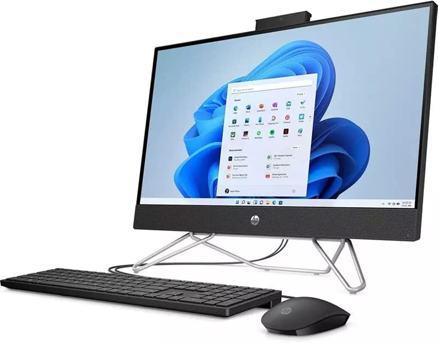 HP 24-cb1054 23.8" AIO - Core i3-1215U - 8GB RAM - 512GB SSD - Shared - WIN PRO K