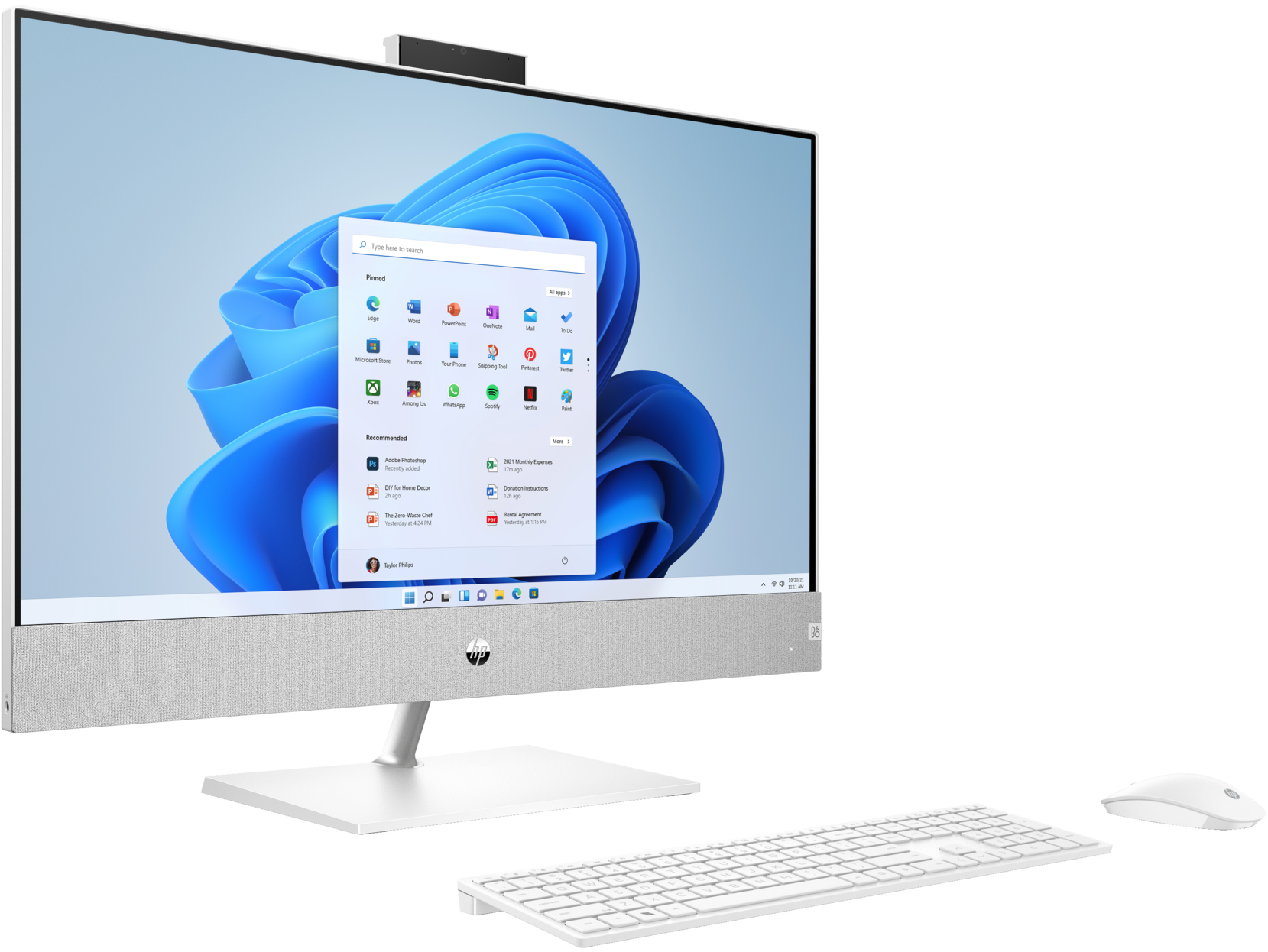 HP Pavilion 27-ca2152nh 27" AIO - Core i7-13700T - 16GB RAM - 1TB SSD - RTX 3050 4GB - WIN PRO K