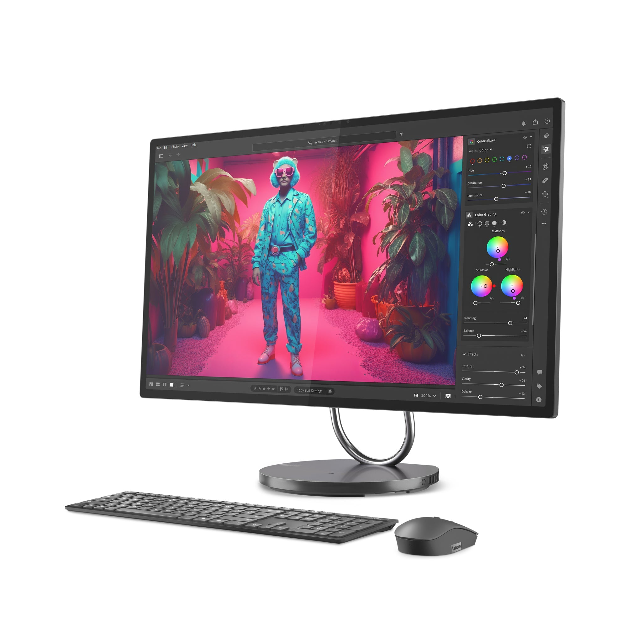 Lenovo Yoga AIO 32ILL10 31.5" - Core Ultra 7 258V - 32GB RAM - 1TB SSD - NVIDIA GeForce RTX 4050 6GB - WIN PRO K