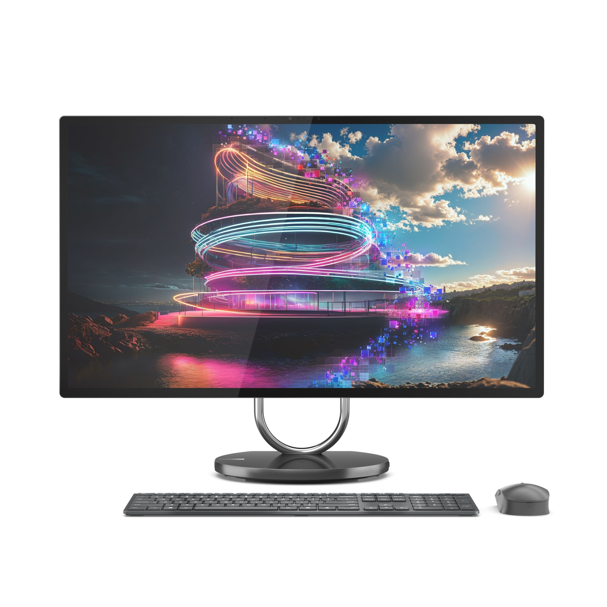 Lenovo Yoga AIO 32ILL10 31.5" - Core Ultra 7 258V - 32GB RAM - 1TB SSD - NVIDIA GeForce RTX 4050 6GB - WIN PRO K