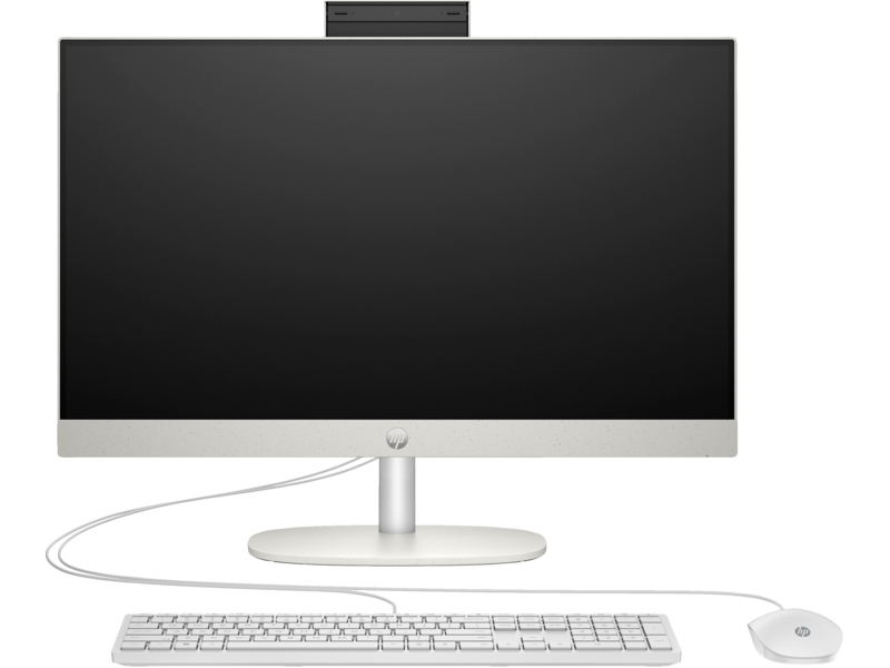 HP 24-cr0255nh 23.8" Touchscreen AIO - Core  i7-1355U - 16GB RAM - 512GB SSD - Shared - WIN PRO K(White)